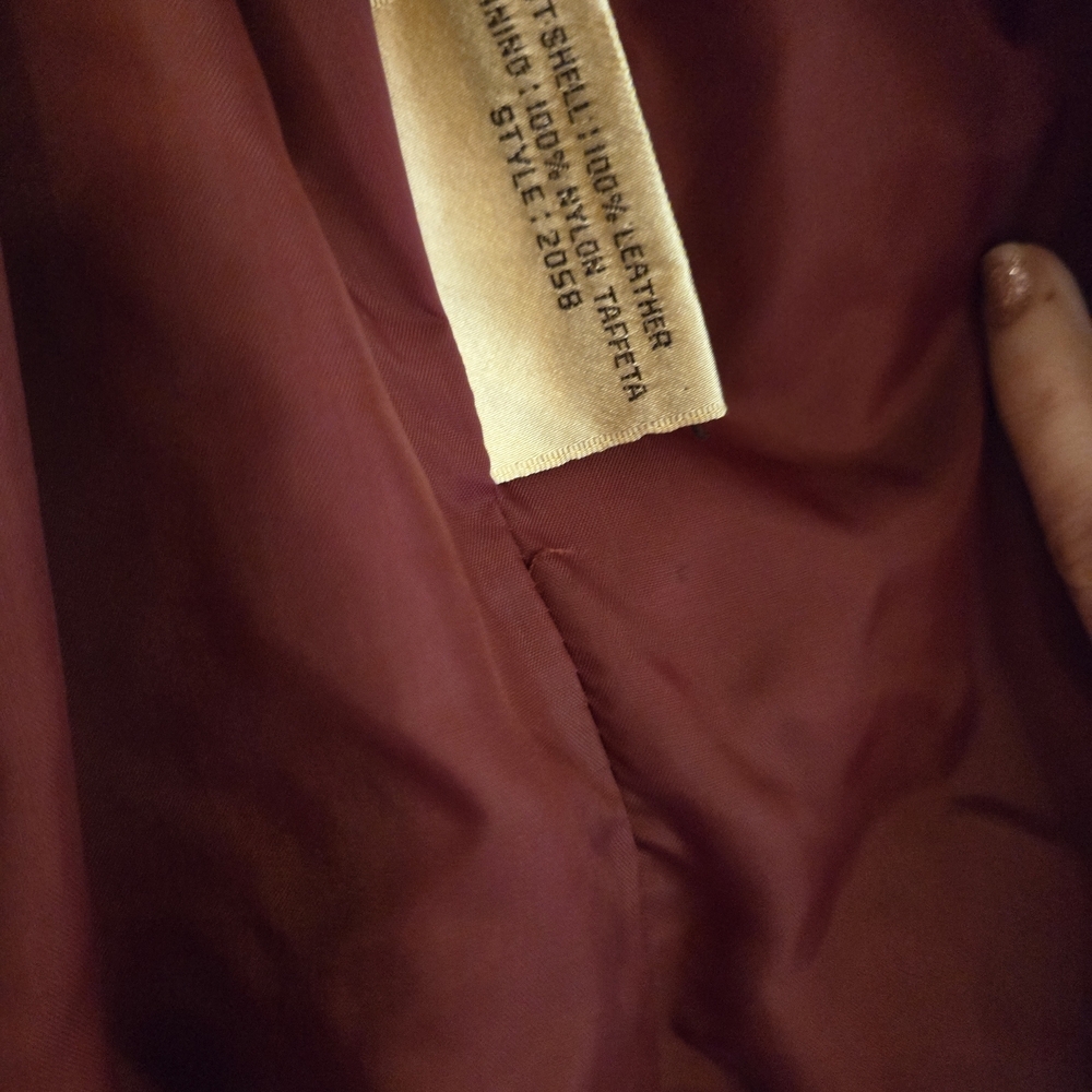 Berman's Women's Burgundy Blazer - Picture 3 of 5